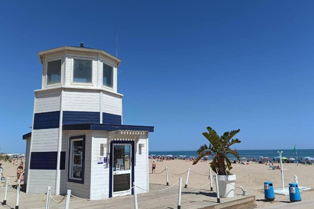 Apartamento, Estudio En La Playa Playa de Gandia Esterno foto