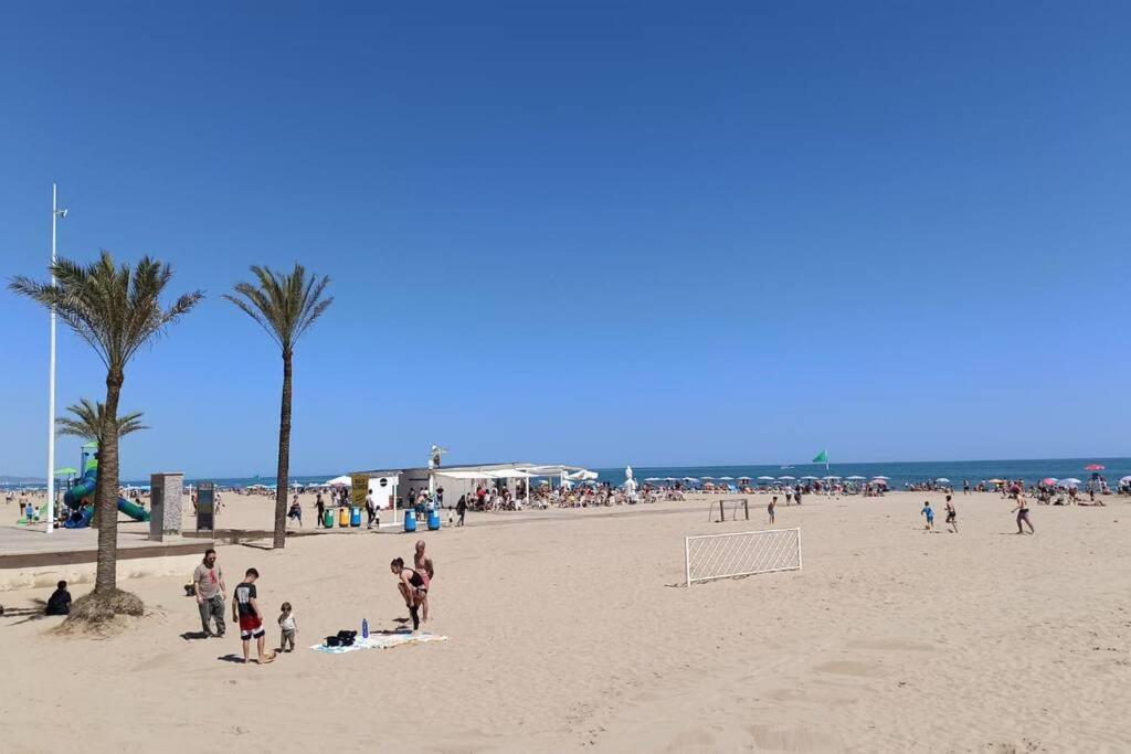 Apartamento, Estudio En La Playa Playa de Gandia Esterno foto